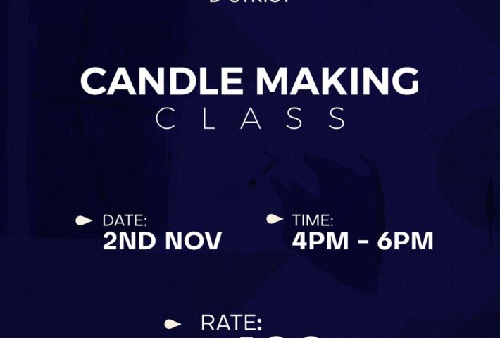 CANDLE MAKING CLASS