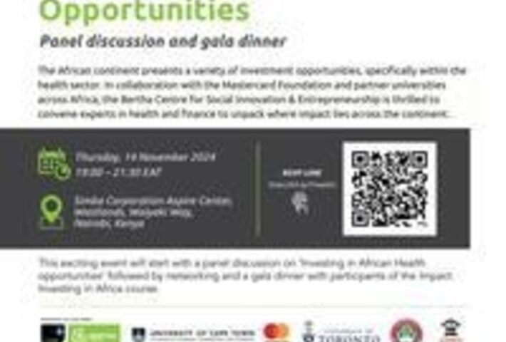 Investing in African Health Opportunities