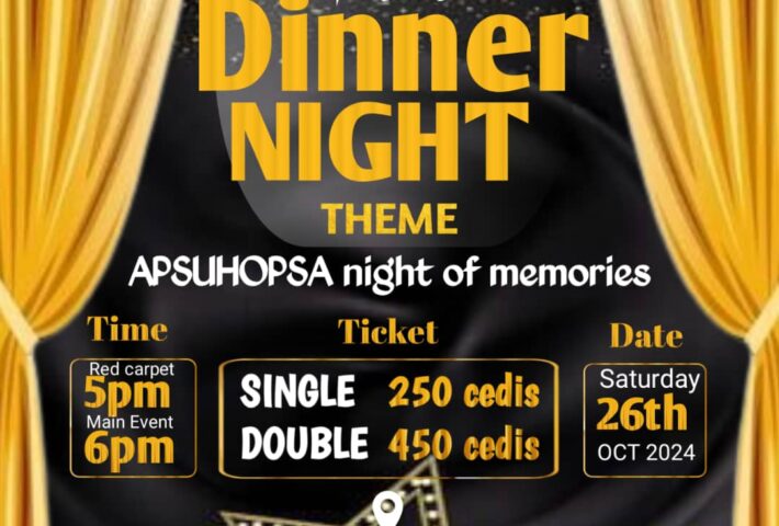 APSUHOPSA DINNER